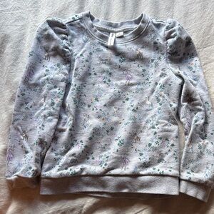 Disney Janie & Jack Collab Gray Frozen-Patterned Sweatshirt